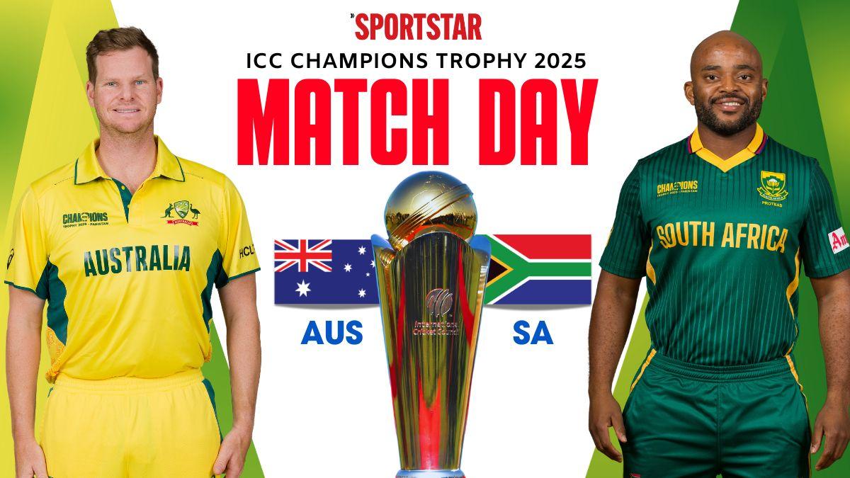 Australia vs South Africa Live Score, ICC Champions Trophy 2025: AUS, SA eye top spot in Group B; Toss at 2 PM IST